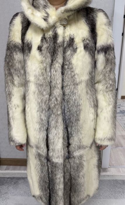 Шуба норковая крестовка