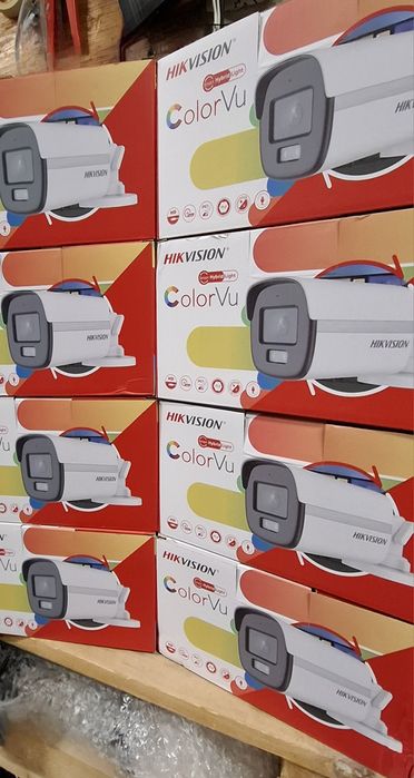 4MP Hikvision IP камери куполна/ булет dual light audio human det.