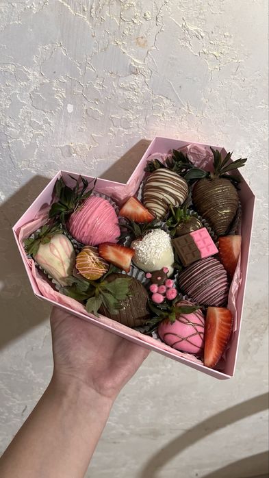 клубника в шоколаде