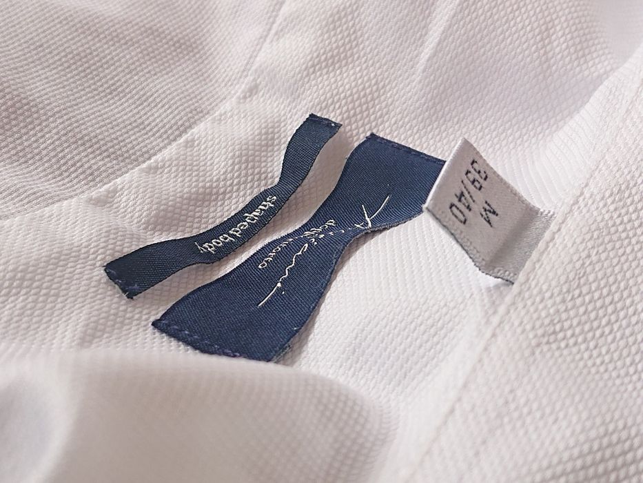 Outfit BIGOTTI (sacou, camasa, pantalon, curea, batista, husa protejar