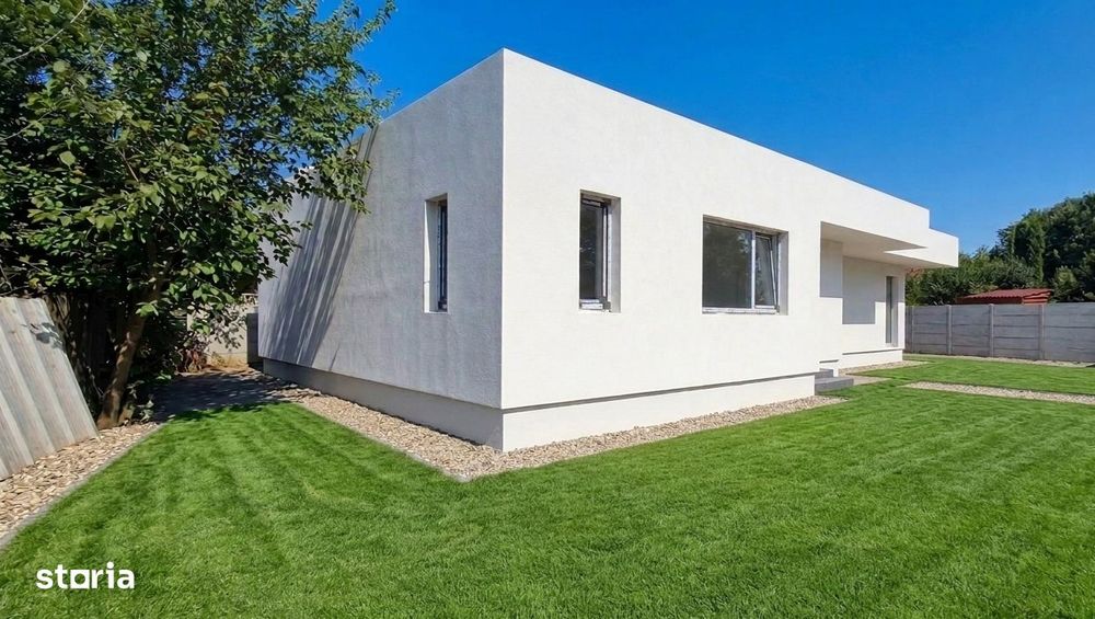 Casa 166m2, superba Domnești - LOT 500 MP - Liniste- Curte amenajata