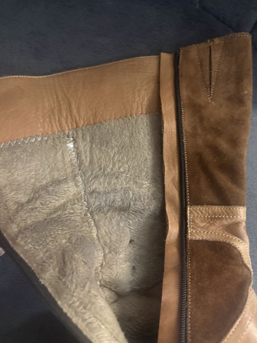 Дамски ботуши естествена кожа 37