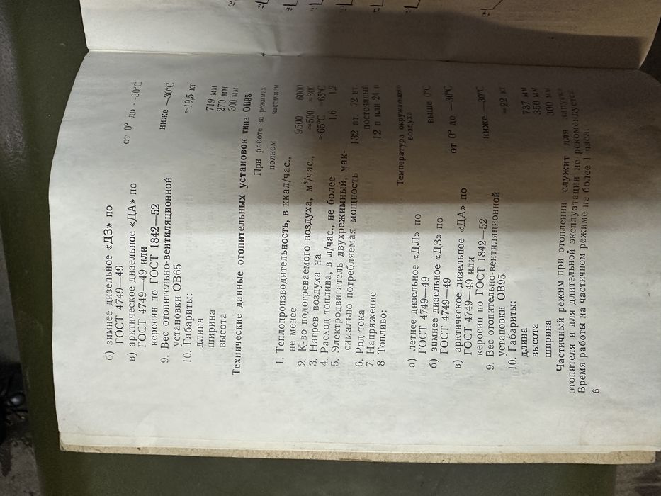 Тепловая пушка дизельная производства СССР