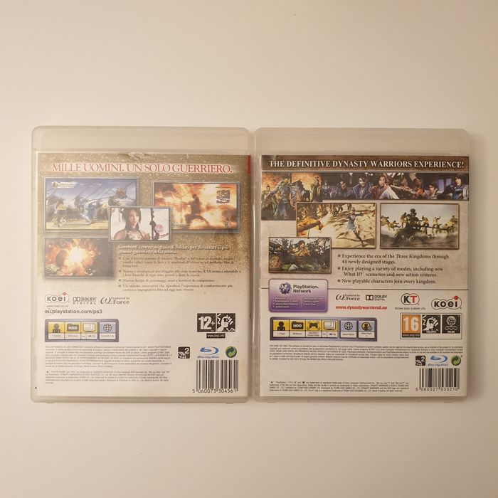 Dynasty Warriors 6 & Dynasty Warriors 8 PS3/Playstation 3