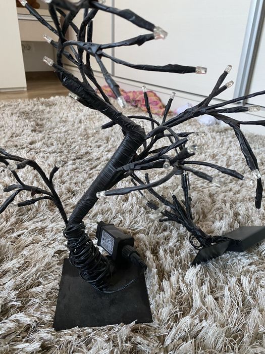 Copac cu lumini decor