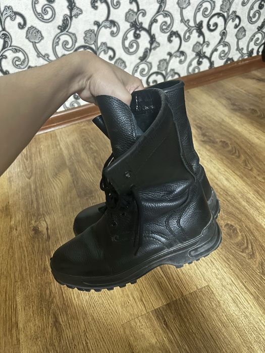 Мужские берцы, чёрные