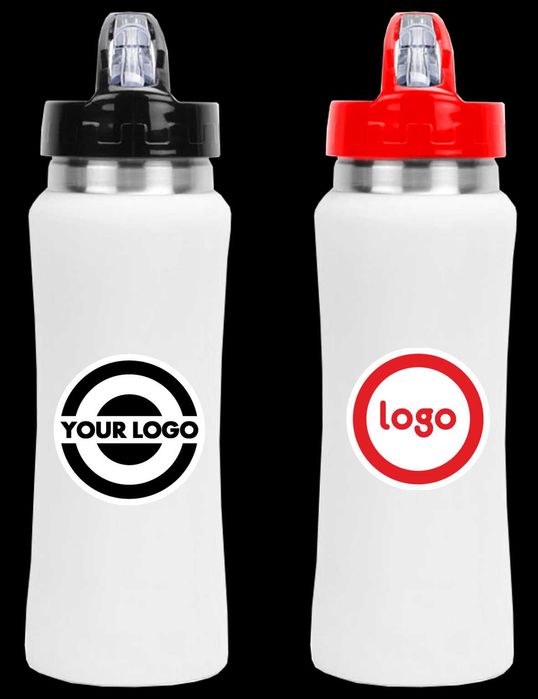 Спортивные бутылочки с вашим лого и картинкой. Печатаем под заказ.