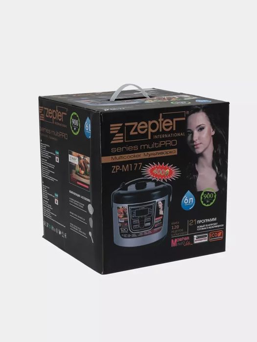 Multivarka, 21 xil pishirish usuli, Zepter ZM-177, 6 litr