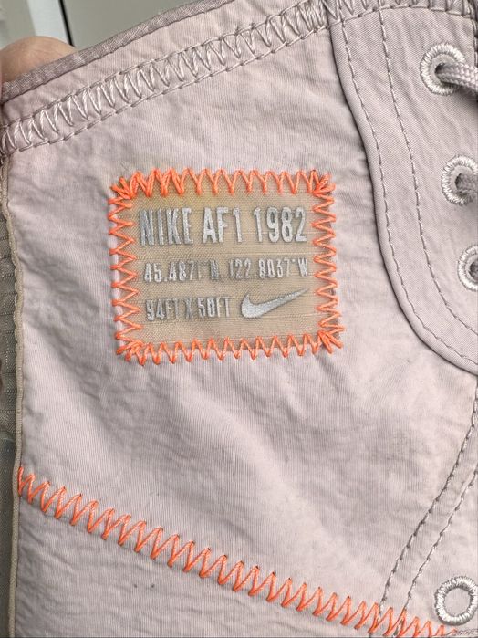 Nike AF1 Air Force 1 High Shell Platinum Violet/Metallic