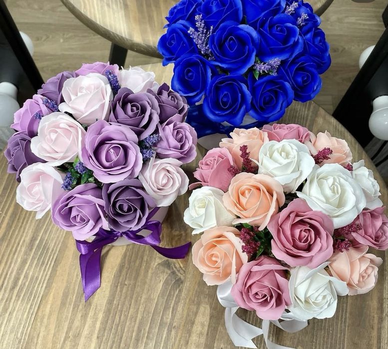 Сапунени рози - различни