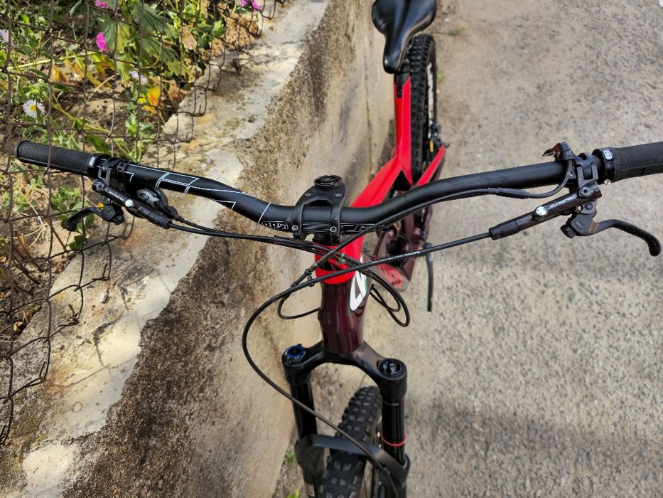 Canyon spectral CF 27.5 L 1х12 GX Full Rockshox Карбонов велосипед 4-бутални Saint Shimano