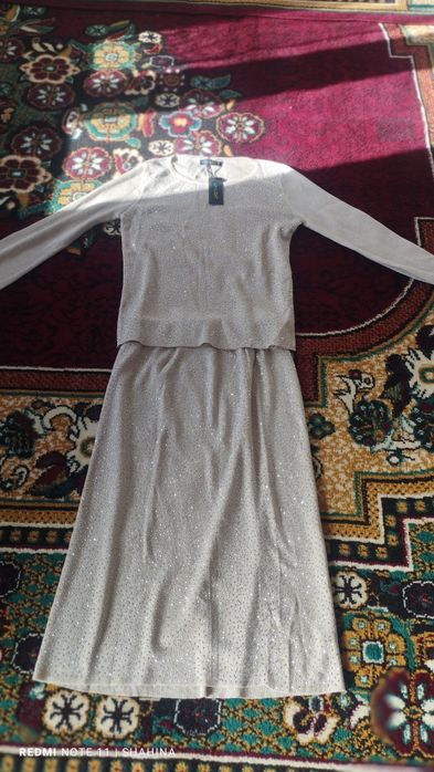 Кофта юбка,со стразами