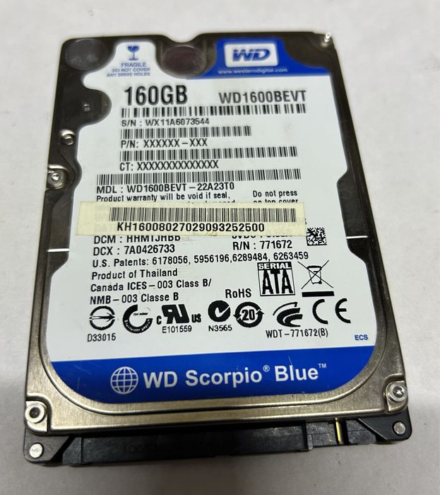 Жесткие диски для компьютера и ноутбука