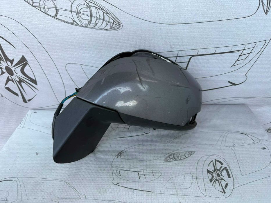 Oglindă Retrovizoare Stânga Electrică 9 Pini Renault Scenic III / Grand Scenic III 963020042R / [2009-2016] / (5D3)