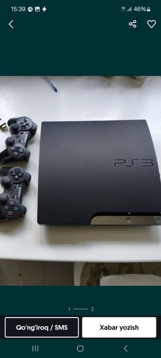 Playstation 3 sotiladi multiman proshifka 2 jostik