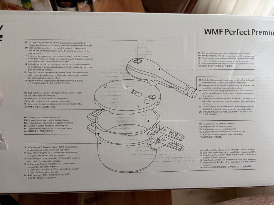 Комплект тенджери под налягане WMF Premium
