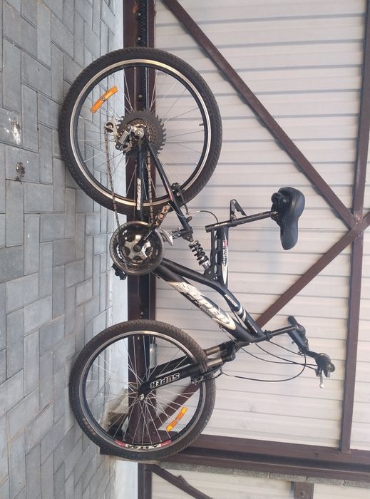 Велосипед двухподвесный