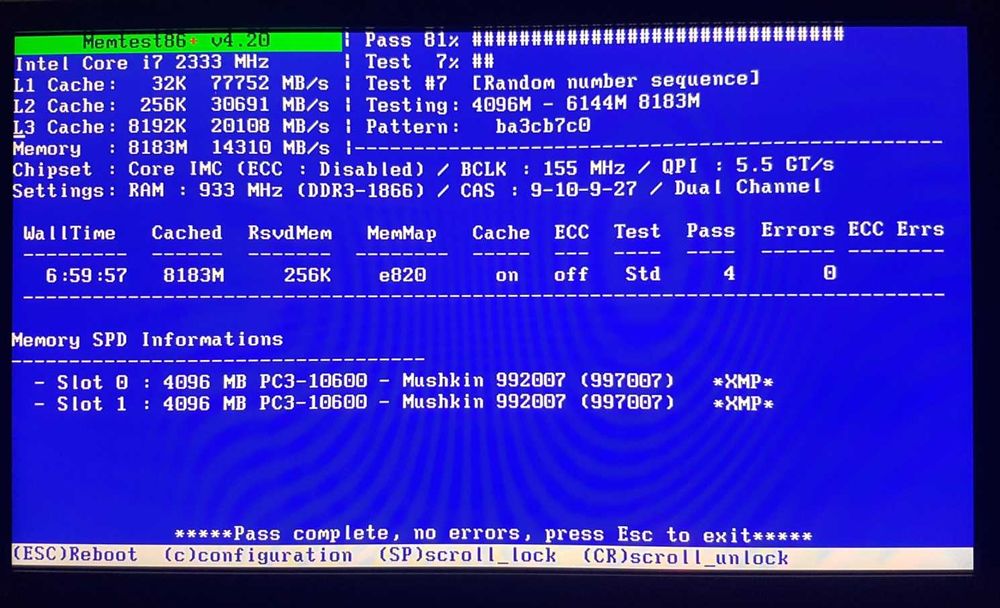 Mushkin Redline 2x4 DDR3 1866/ Ultron 650 W  /Geil 4x2DDR2 и др