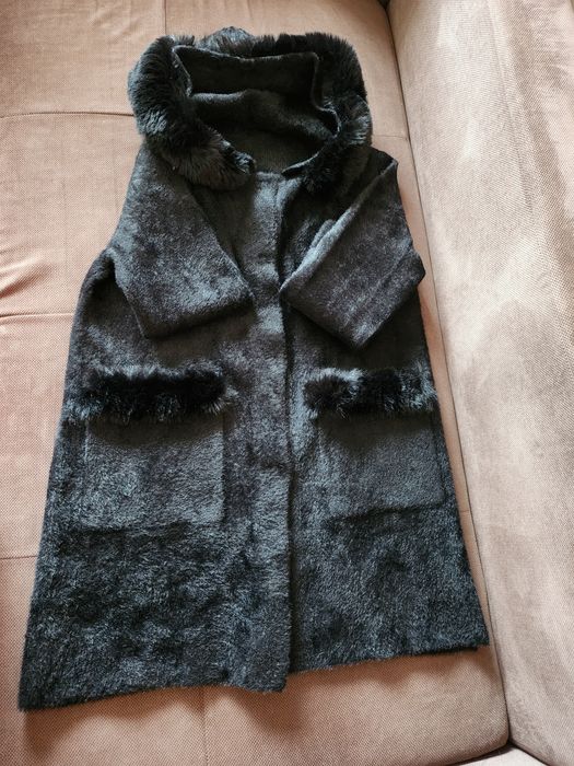 Кашмирено палто жилетка