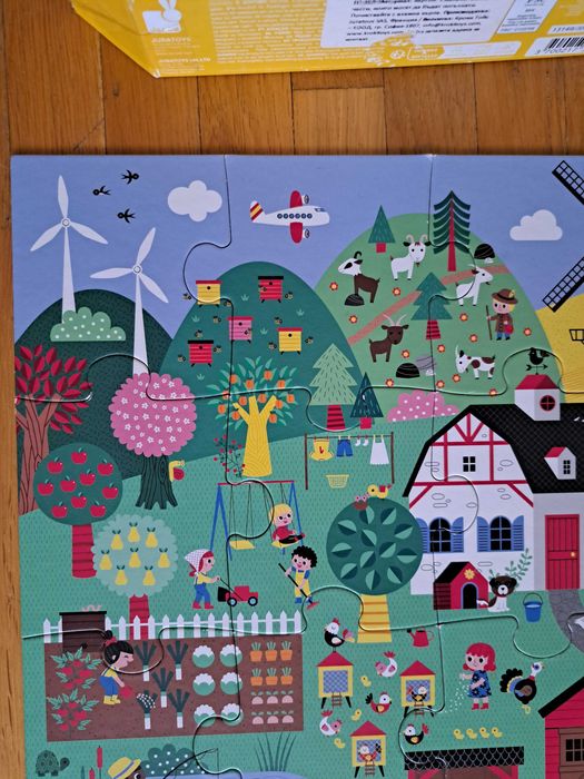 Робот Learning resources и няколко пъзела