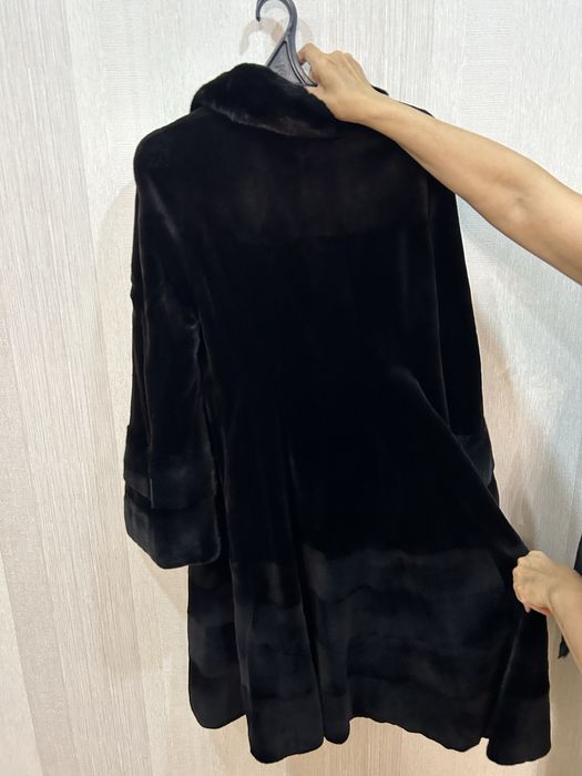 Норковая шуба. Стриженая.