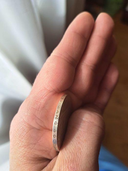 Moneda 10 marci 1990 argint