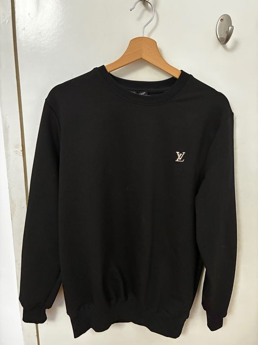 Мъжка черна блуза с лого