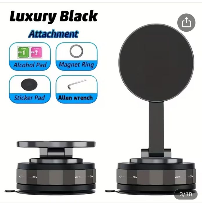 Suport telefon magnetic pe 3 axe.Pret fix 22 ron.
