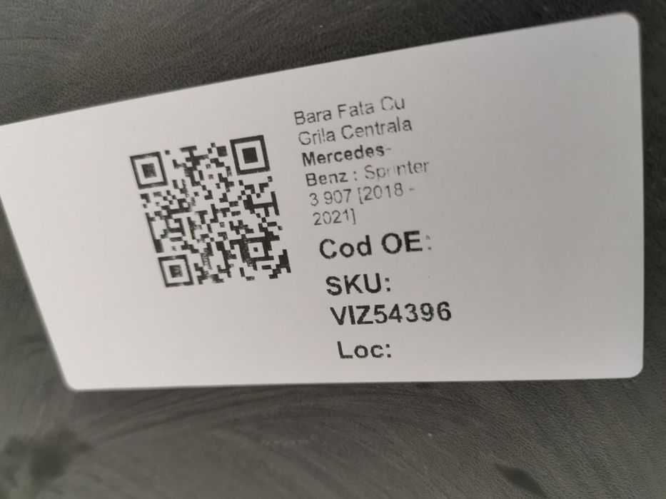 Bara Fata Completa Mercedes-Benz  Sprinter 3 907 2018 2019 2020 2021 O