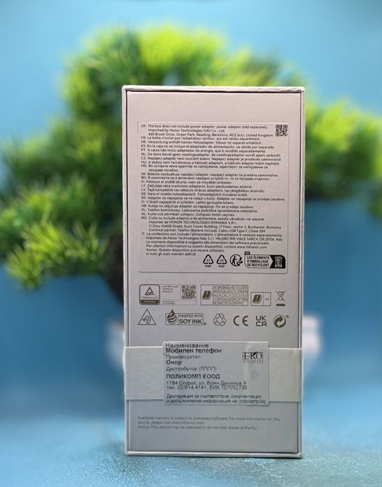 НОВ!!! Honor 90 Lite, 256GB, 8GB RAM, Midnight Black