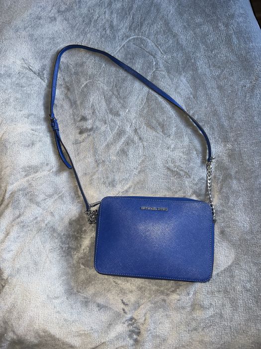 Geanta Michael Kors albastru electric