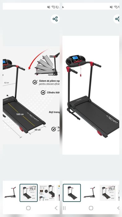 De vanzare. Banda de alergat