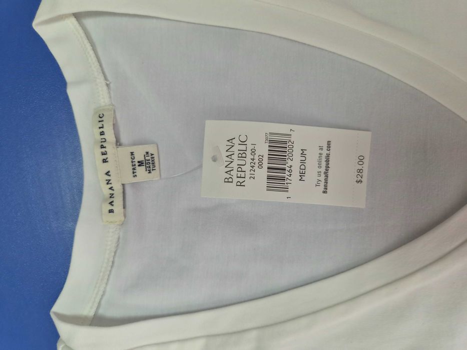 1бр-5.99€ 2бр-9.99€ BANANA REPUBLIC дамска блуза, V-деколте, дълъг ръкав, р-р M
