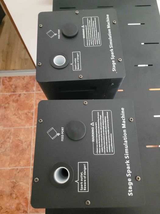 Spark machines 2 / 4 buc de 750W evenimente aparate valsul mirilor