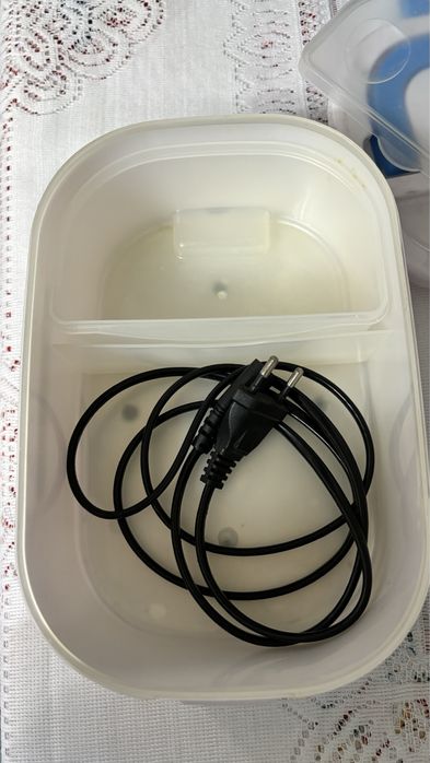 Бокс для еды с ложкой. Есть ем