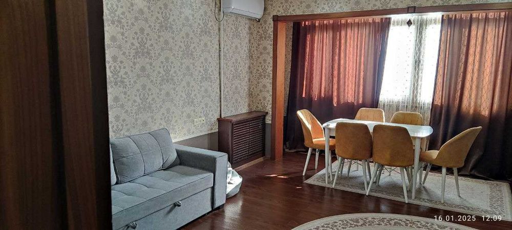 3-х комнатная квартира 5 этаж где метро Ойбек ID: 5245