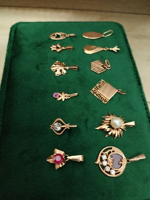 Советские кулоны 583 пробы