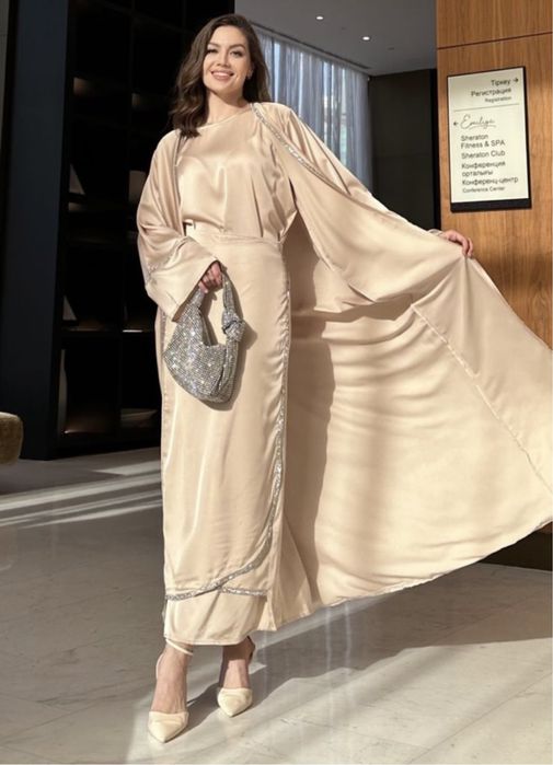 Абая с платьем легкая