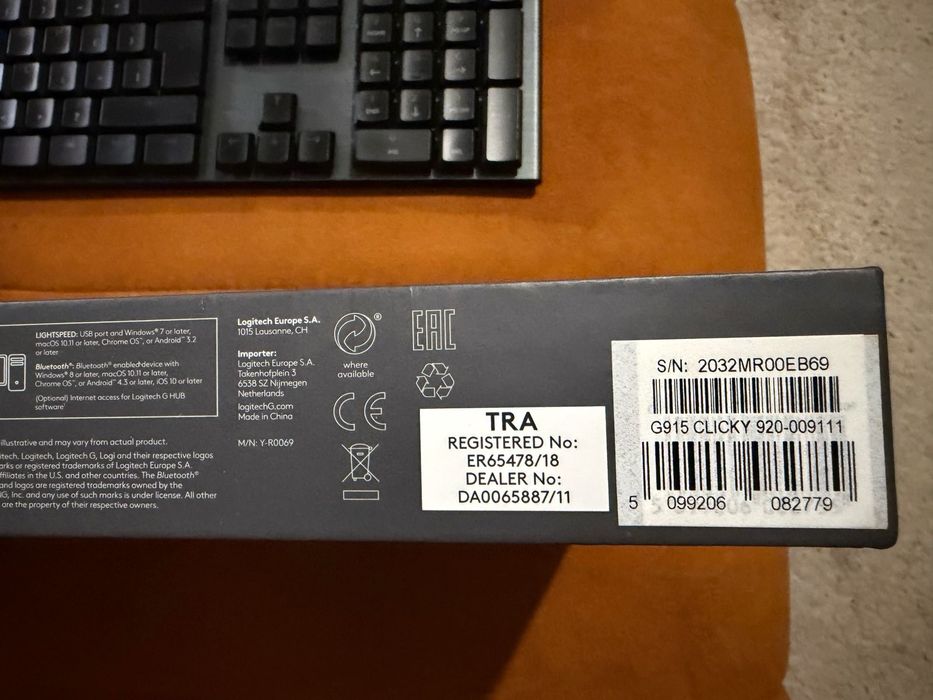 Tastatura gaming Logitech g915