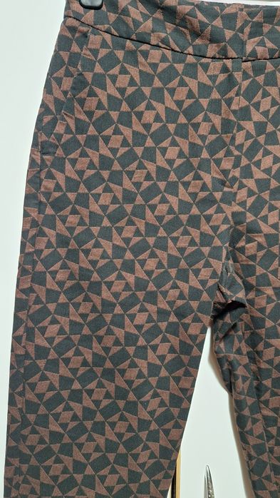 Panralon negru, maro, conic, strech