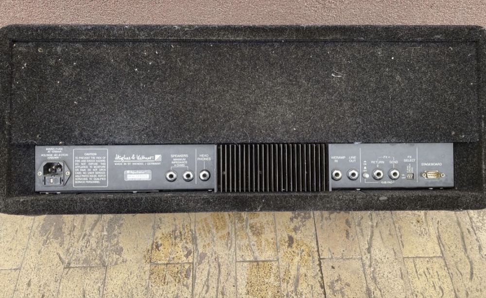 head Hughes & Kettner amplificator chitara
