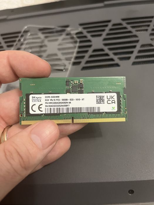 8gb DDR5 5600mhz laptop