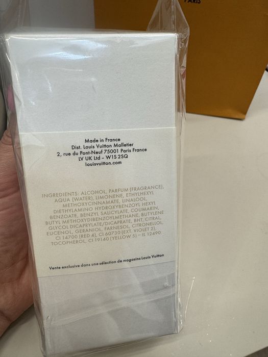 Louis vuitton парфюмерная вода