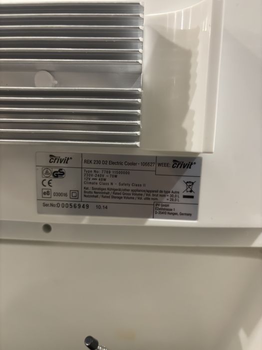 Lada frigorifica camping