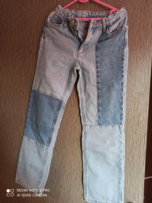 Сет дънки и дънково яке за момиче