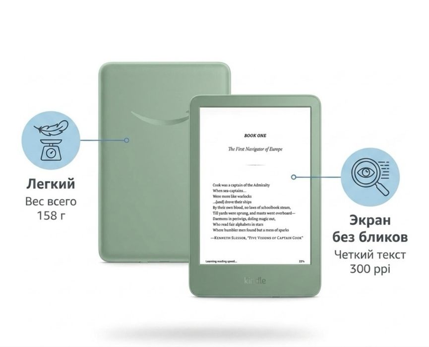 Электронная книга Amazon Kindle2024