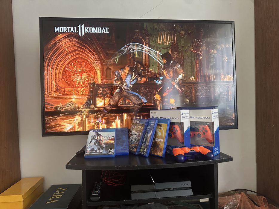 PS4 весь комплект