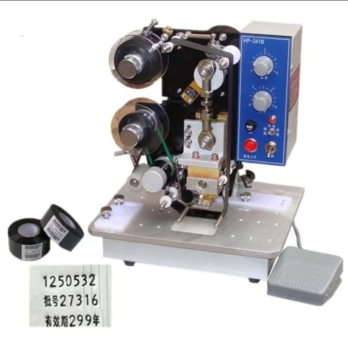 Полуавтоматический датер термодатер HP-241B Дата печатний  sana uradig