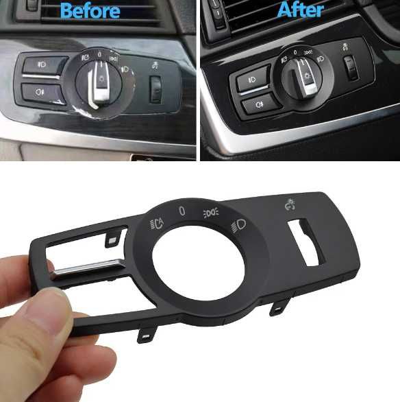 Панел за фарове БЕЗ халогени BMW F10 F11 F18 F01 F02 F04 F07 F25 F26