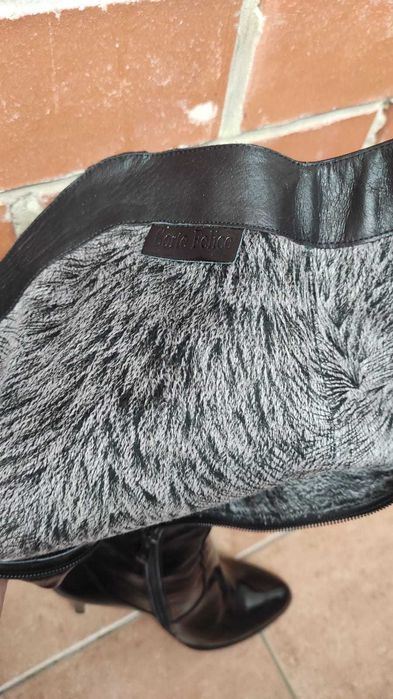 Сапоги  демисезонные, лаковые размер 37